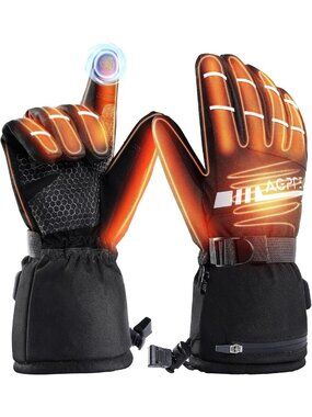 Heated Gloves for Men & Women - 7.4V Fast Heating, Winter Warmth, Outdoor Gear
